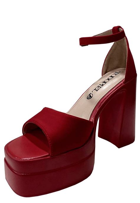 Sandalia Ecocuero ZAZ64 Rojo-3