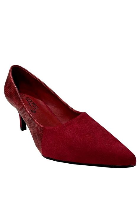 Zapato Reina Ecocuero ZAU30 Rojo-1