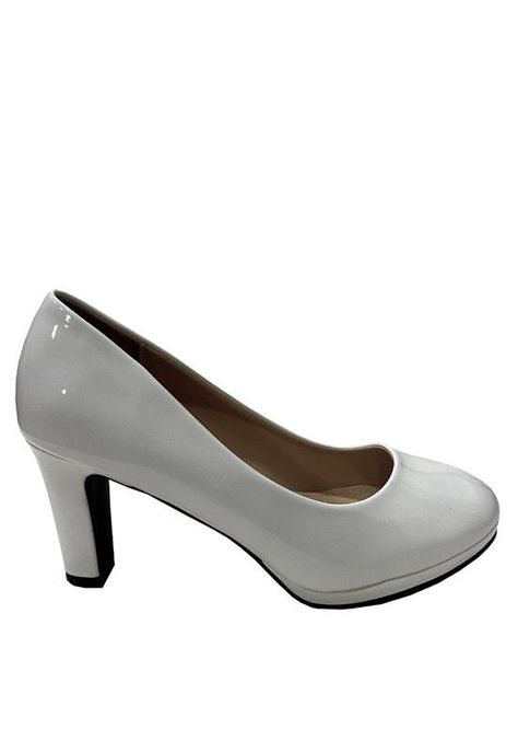 Zapato Reina Ecocuero ZAU33 Blanco-0