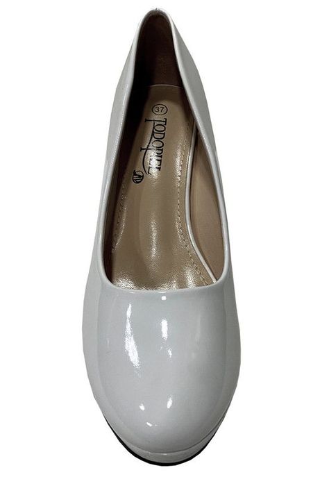 Zapato Reina Ecocuero ZAU33 Blanco-2