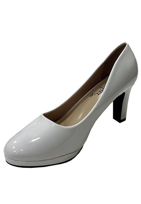 Zapato Reina Ecocuero ZAU33 Blanco-3