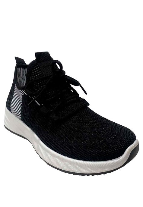Zapatilla Tela ZAZ54 Negro-1