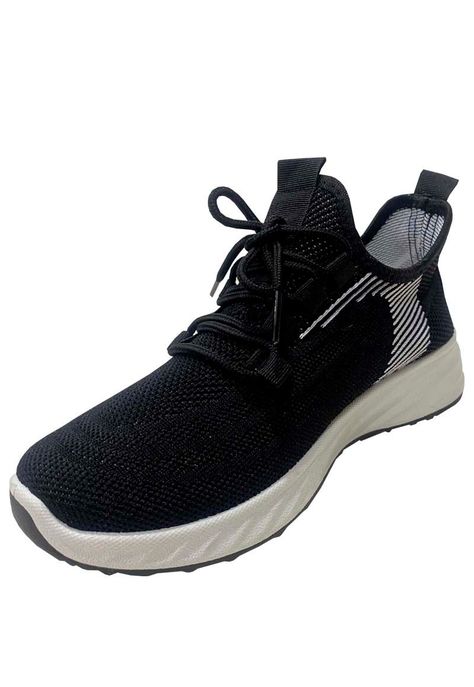 Zapatilla Tela ZAZ54 Negro-3