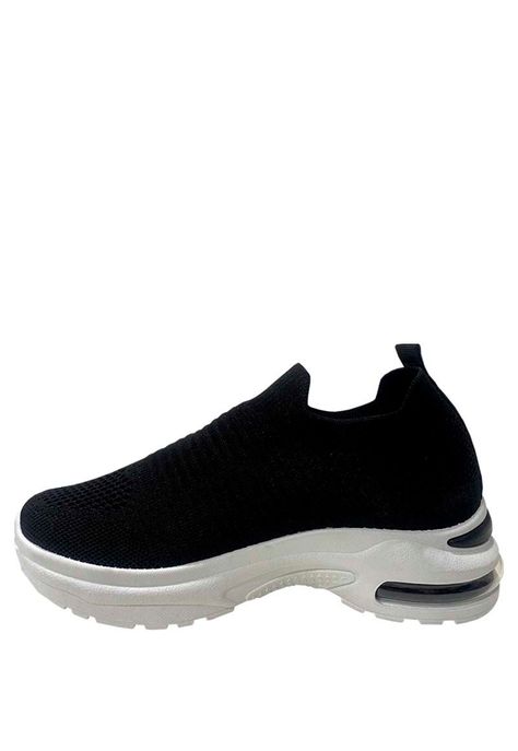 Zapatilla Tela ZAZ52 Negro-4