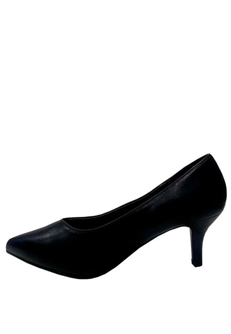 Zapato Reina Ecocuero ZAW50 Negro-4