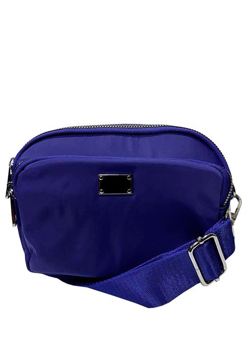 Cartera Naylon CRU52 Azul-0