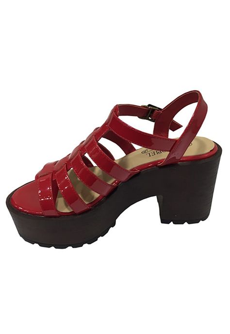 Sandalia Ecocuero ZAW48 Rojo-4