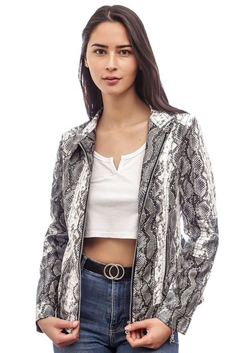 Chaqueta Ecocuero CHG35 Negro-0