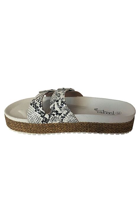 Sandalia Ecocuero ZAU77 Snake White-4