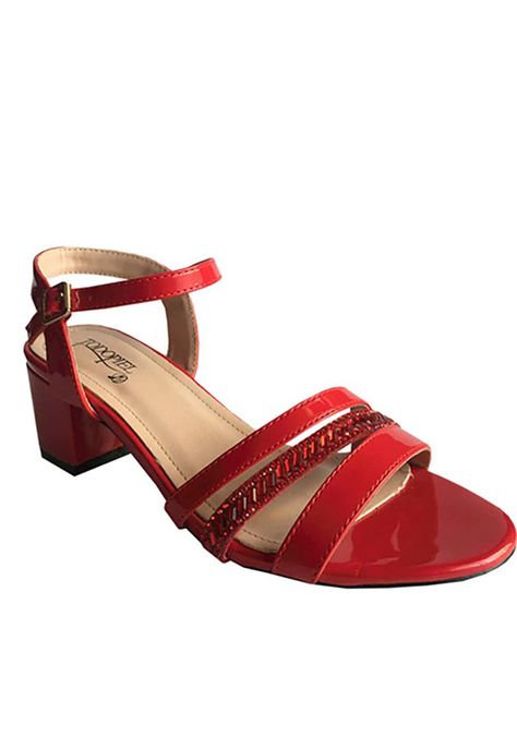 Sandalias Ecocuero ZAY48 Rojo-1