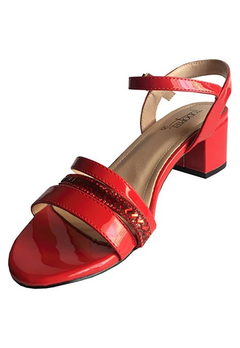 Sandalias Ecocuero ZAY48 Rojo-3