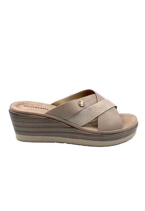 Sandalia Mujer Beige ZB030-0