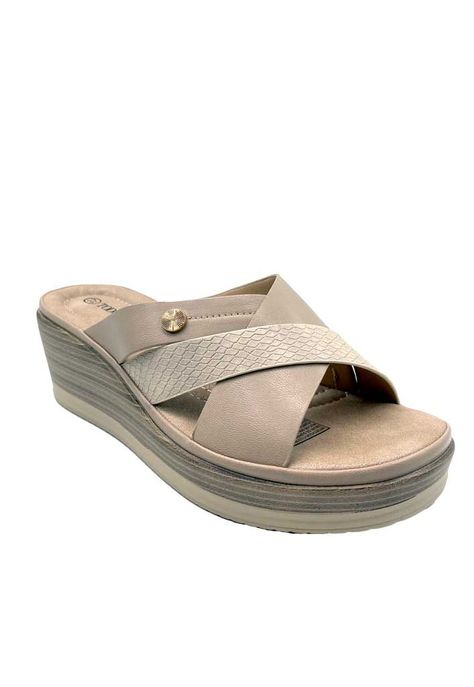 Sandalia Mujer Beige ZB030-1