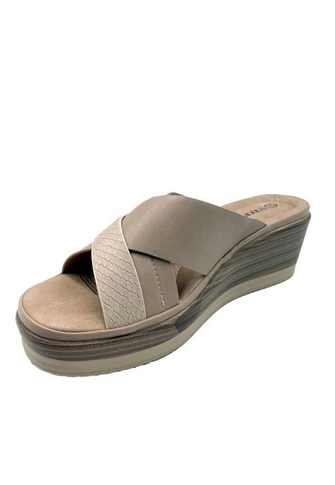 Sandalia Mujer Beige ZB030-3