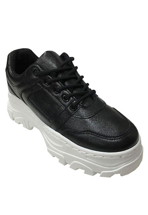 Zapatilla Ecocuero ZAX63 Negro-1