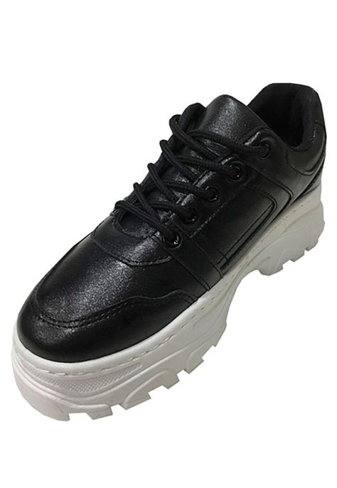 Zapatilla Ecocuero ZAX63 Negro-3