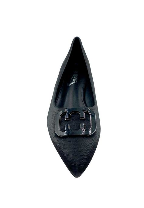 Zapato de taco Ecocuero ZB011 Negro-2
