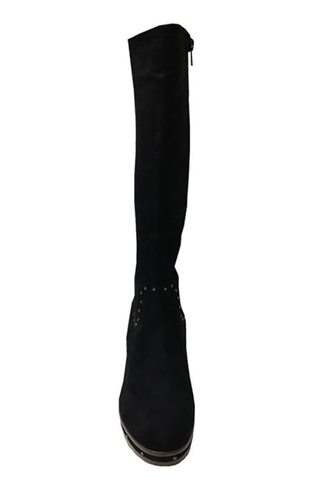 Bota Gamuza Ecológica ZAW90 Negro-2