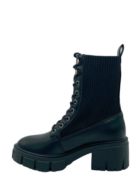 Botin ZAZ96 Ecocuero Negro-1