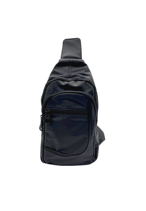 Bandolera Ecocuero Negro CRT98-0