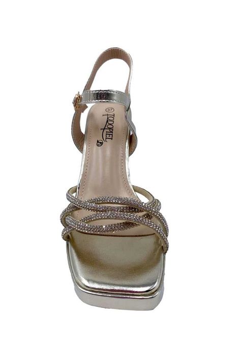 Sandalia Ecocuero ZB015 Dorado-2