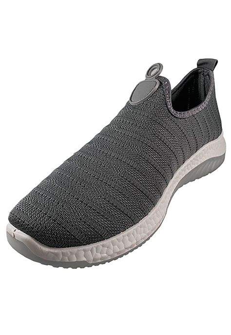 Zapatilla Ecocuero ZAZ03 Gris-3