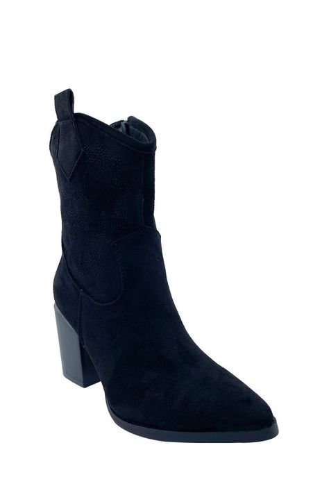 Botin ZAZ87 Ecocuero Negro-1