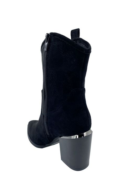 Botin ZAZ87 Ecocuero Negro-5