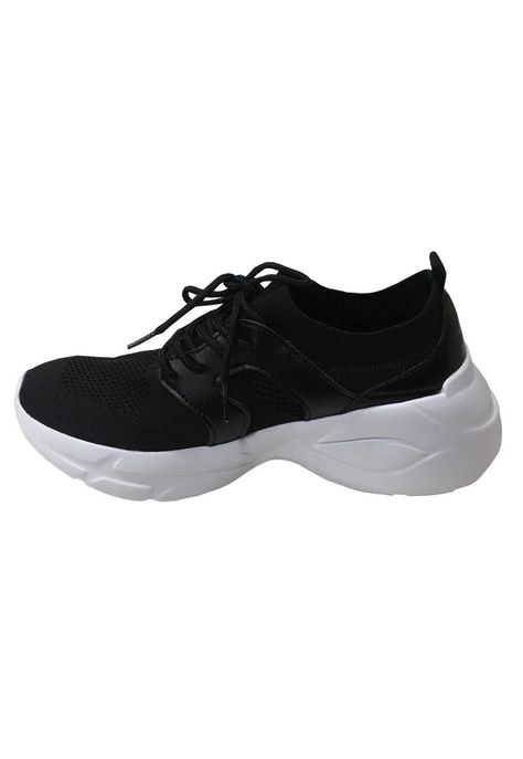 Zapatilla Tela ZAX19 Negro-4