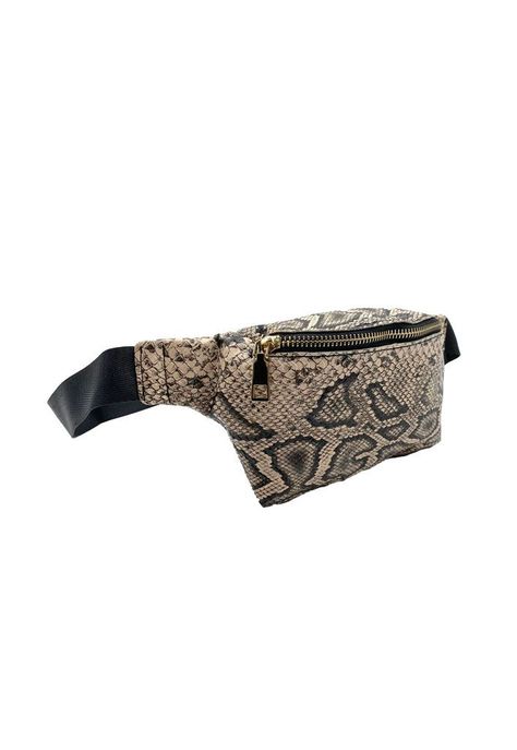 Bandolera Ecocuero Beige CRU10-1