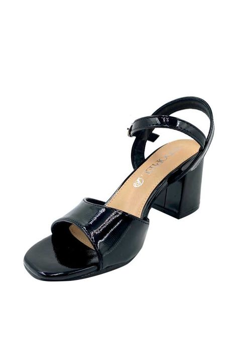 Sandalia Mujer Negro ZB023-4
