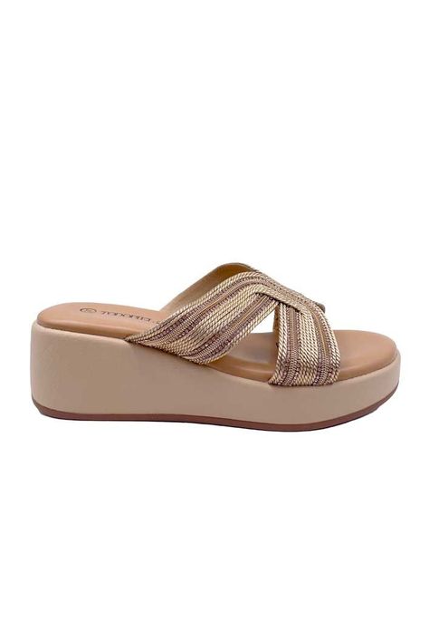 Sandalia Mujer Beige ZB026-0