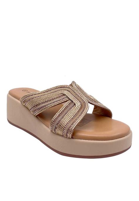 Sandalia Mujer Beige ZB026-1