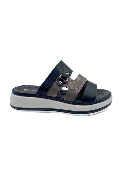 Sandalia Mujer Negro ZB028-0