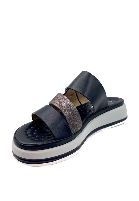 Sandalia Mujer Negro ZB028-3