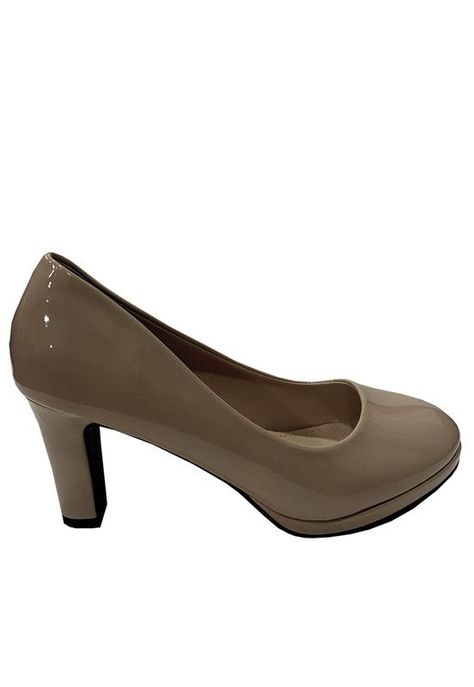 Zapato Reina Ecocuero ZAU33 Beige-0