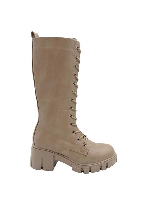 bota Mujer Beige ZB003-0