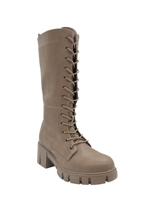 bota Mujer Beige ZB003-1