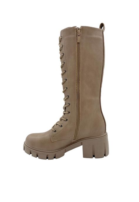 bota Mujer Beige ZB003-3