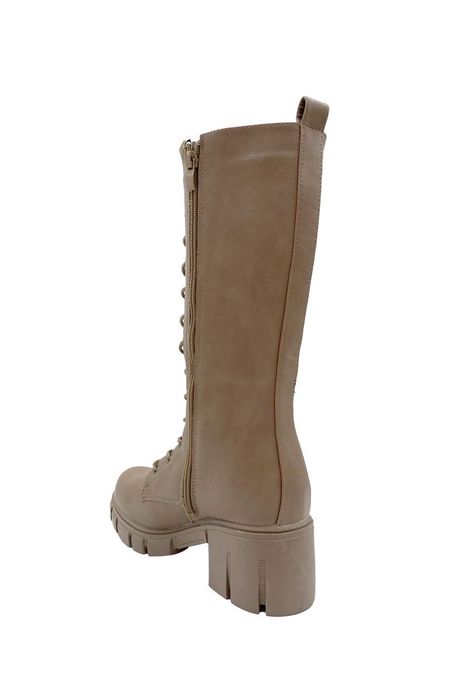 bota Mujer Beige ZB003-4