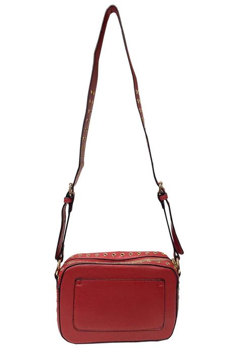 Cartera Cuero Ecológico CRM14 Rojo-2