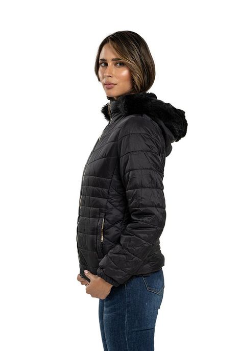 Parka CHG71 Poliéster Negro-1