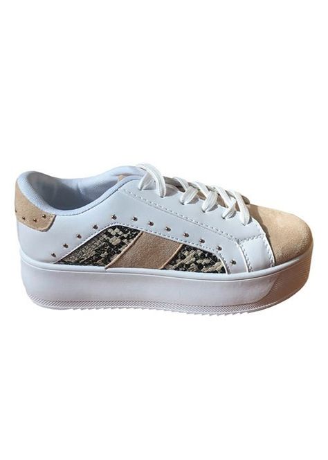 Zapatilla Ecocuero ZAY21 Beige-0