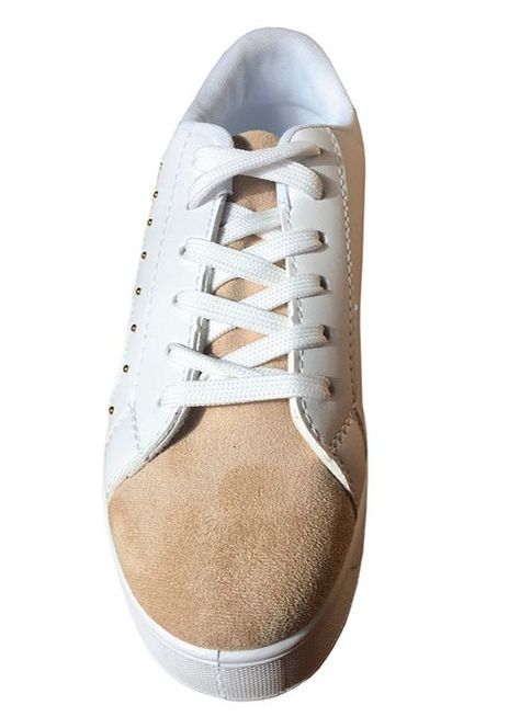 Zapatilla Ecocuero ZAY21 Beige-2