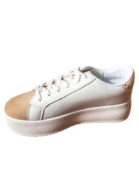 Zapatilla Ecocuero ZAY21 Beige-4