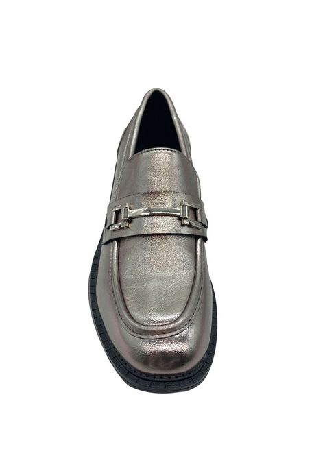Mocasin Mujer Plata ZB006-2