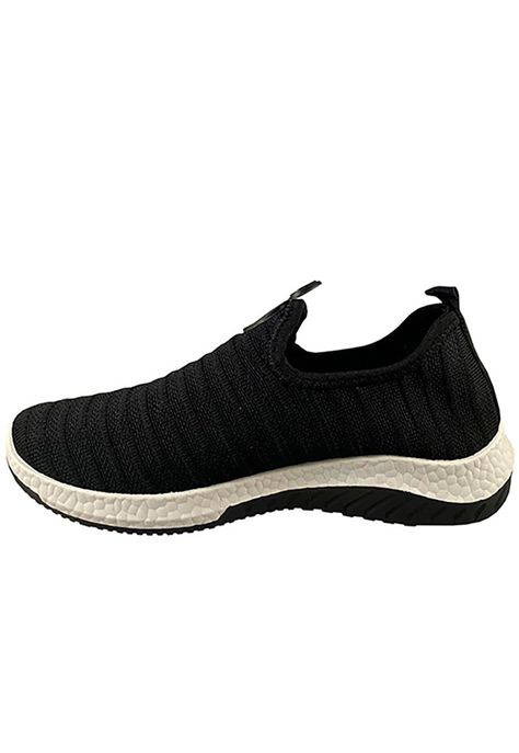 Zapatilla Ecocuero  ZAZ03 Negro-4