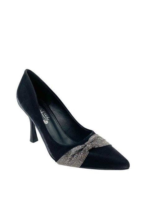Zapato de taco Ecocuero ZB013 Negro-1