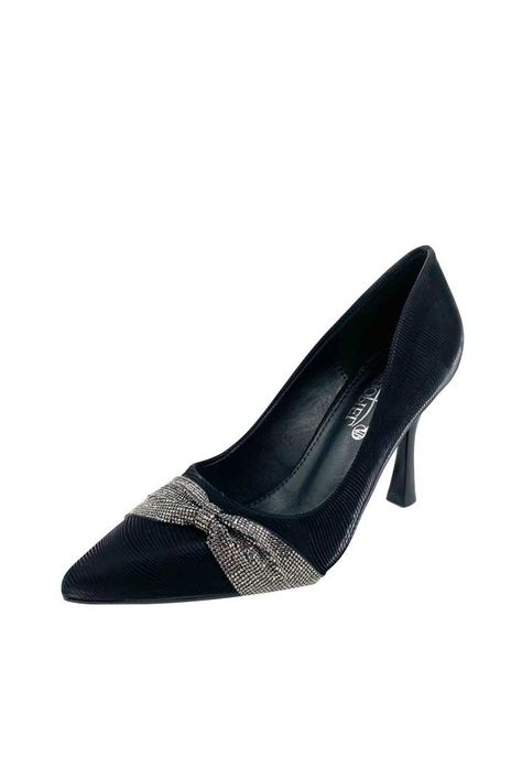 Zapato de taco Ecocuero ZB013 Negro-3