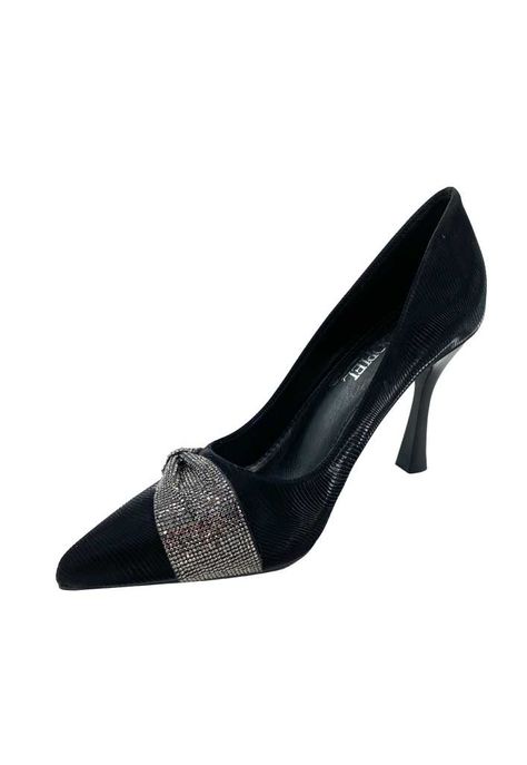 Zapato de taco Ecocuero ZB013 Negro-5